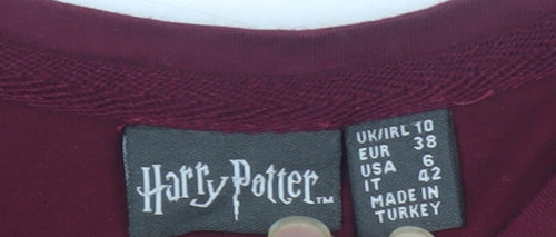 Harry Potter Unisex Kids Red Graphic T-Shirt - Size L