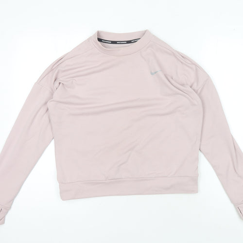 Nike Women's Pink Dri-FIT Running Top XS