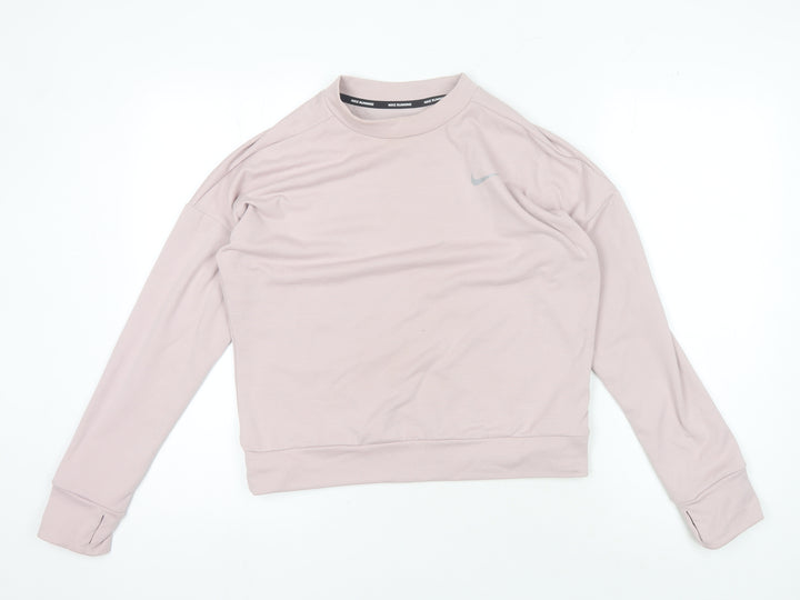 Nike Women's Pink Dri-FIT Running Top XS