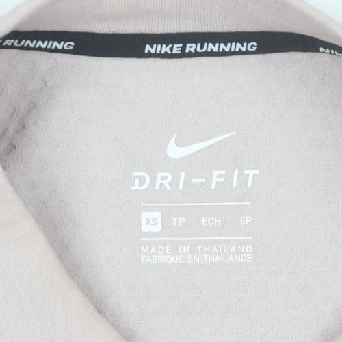 Nike Women's Pink Dri-FIT Running Top XS