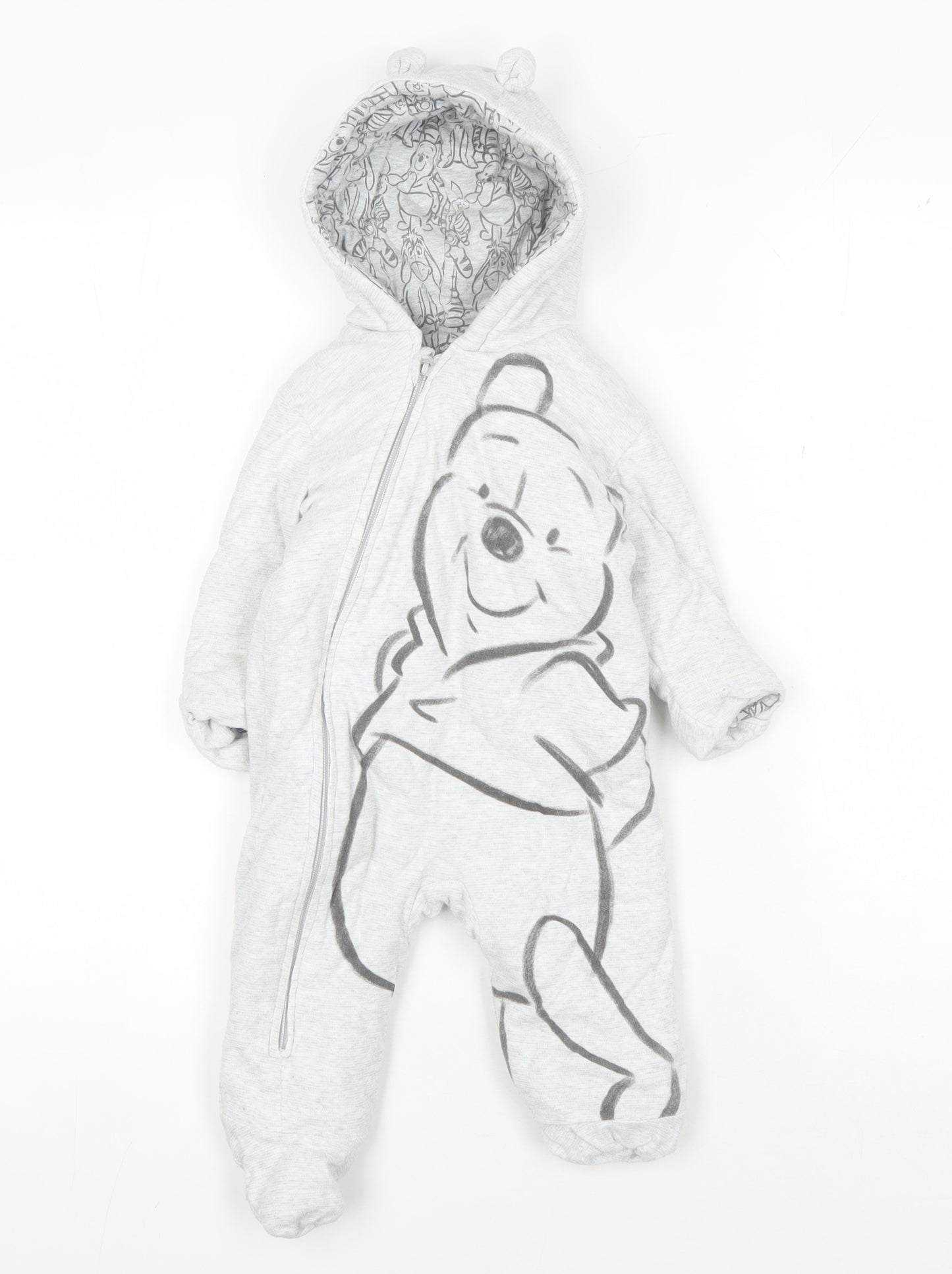 Disney at George Grey Unisex Babygrow 6-9 Months Winnie the Pooh