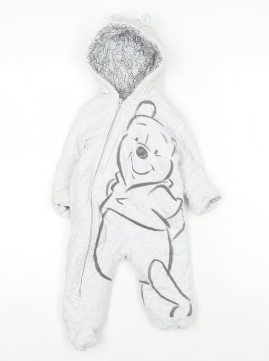 Disney at George Grey Unisex Babygrow 6-9 Months Winnie the Pooh