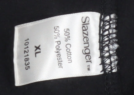 Slazenger Men's Black Joggers XL - Comfortable Activewear