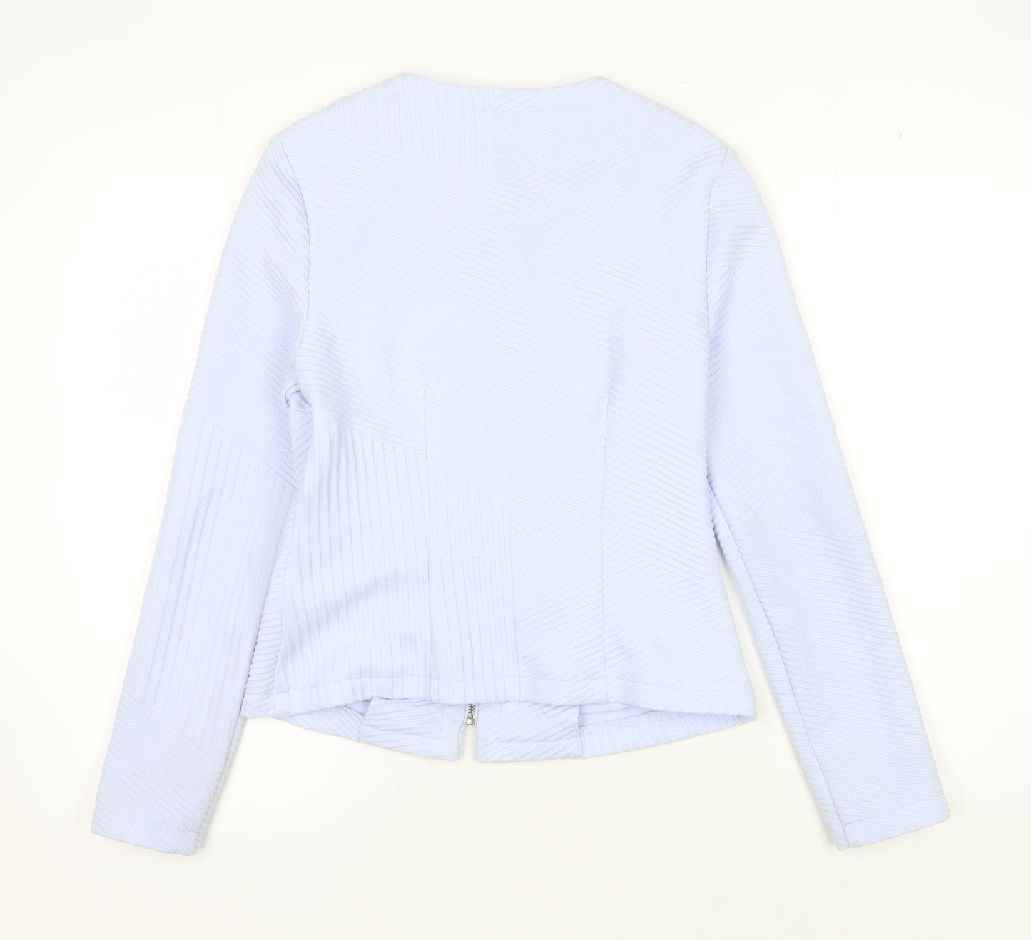 Marks and Spencer Women's Blue Slim Fit Jacket, Size 8