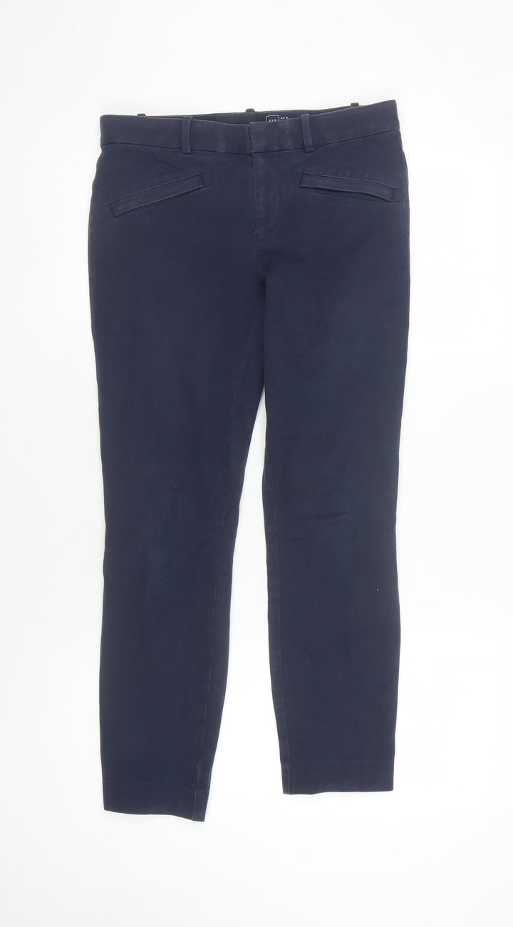 Gap Women's Blue Slim Trousers, Size 4R
