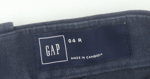 Gap Women's Blue Slim Trousers, Size 4R