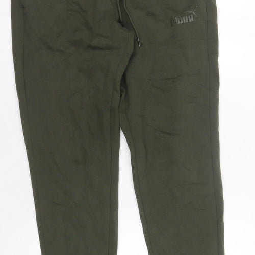 Puma Men's Green Jogger Trousers M