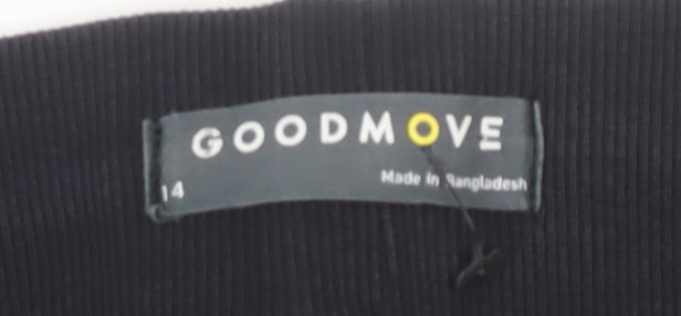 Marks and Spencer Women's Black Jogger Trousers Size 14