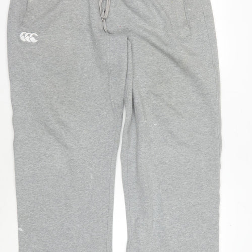 Canterbury Men's Grey Sweatpants L - Fleece Gym Trousers