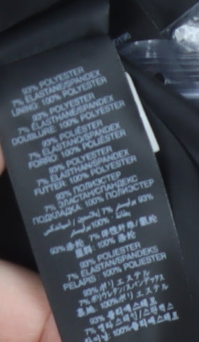 Lipsy Black Women's Blazer Size 14 Double-Breasted