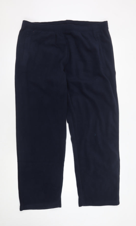 Cotton Traders Men's Blue 2XL Lounge Pants