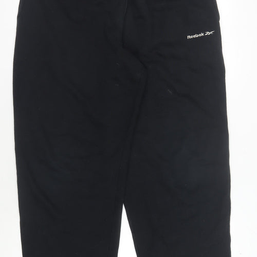 Reebok Black Jogger Trousers Large Unisex Activewear