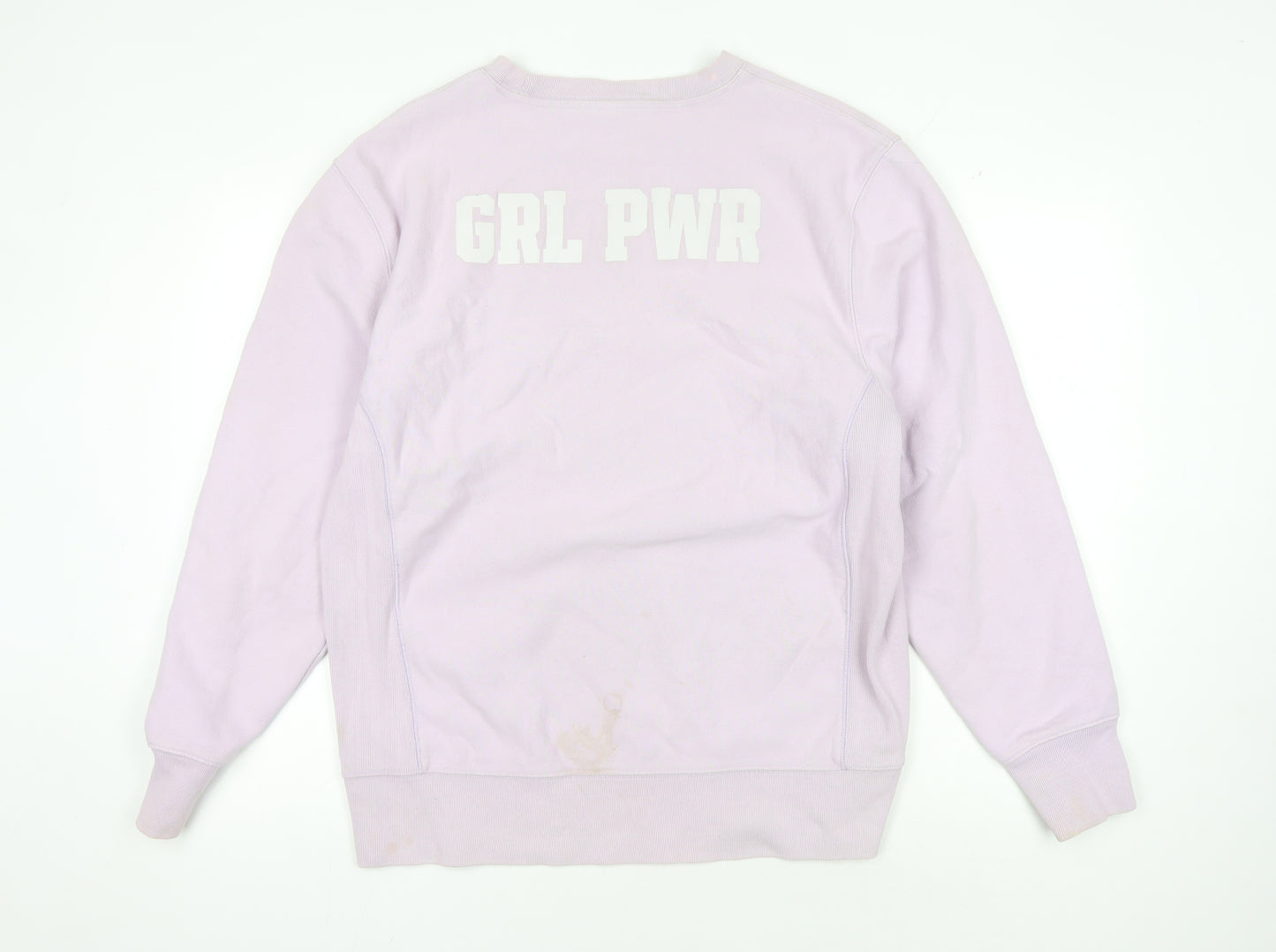 Victoria's Secret Women's Pink Pullover Sweatshirt L