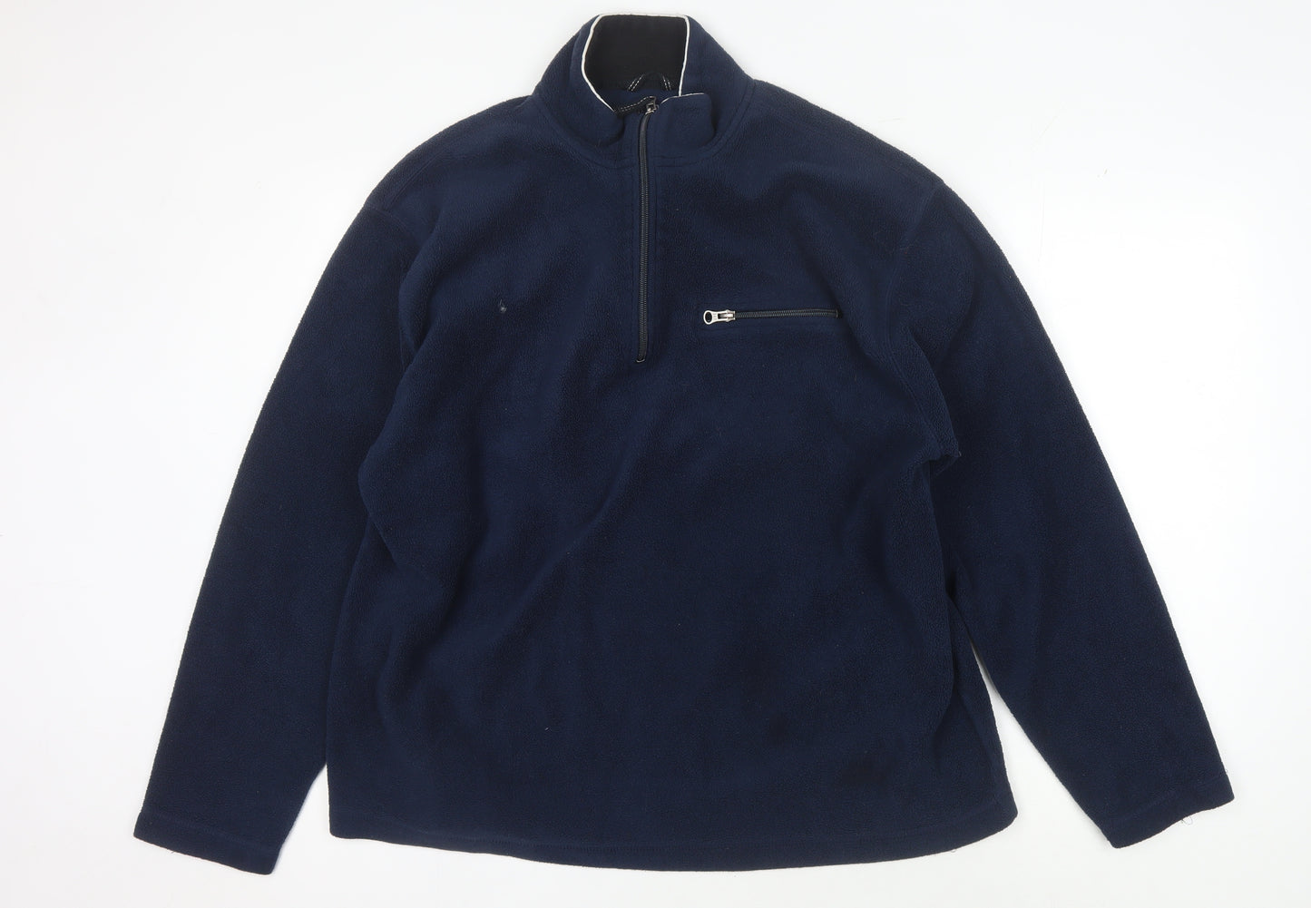 GAP Men's Blue XL Pullover Sweatshirt with Zip