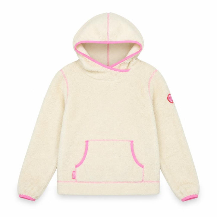 Regatta Girls Ivory Fleece Hoodie 10 Years - Cosy Pullover