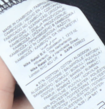 Nike Men's Black Jogger Trousers Size M