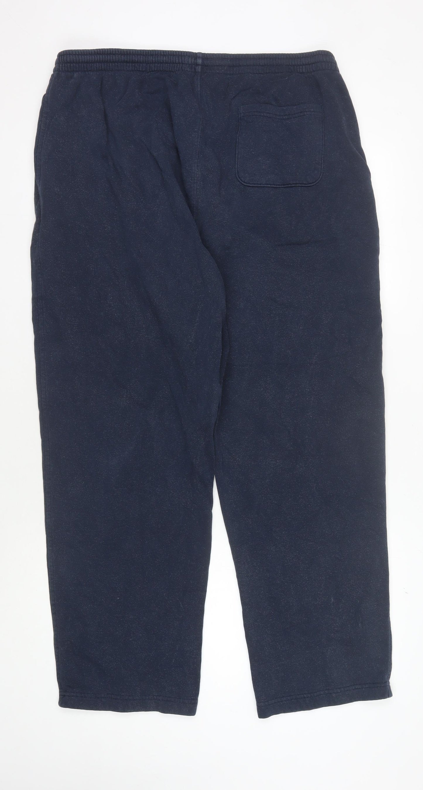 Cotton Traders Men's Blue Joggers 3XL, Relaxed Fit