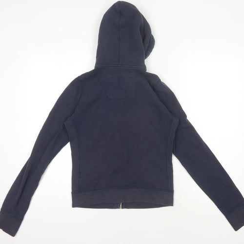 Abercrombie & Fitch Women's Blue Basic Jacket M