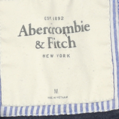 Abercrombie & Fitch Women's Blue Basic Jacket M