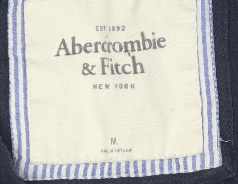 Abercrombie & Fitch Women's Blue Basic Jacket M