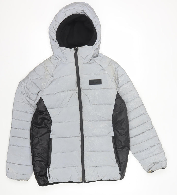 Sonneti Teens Grey Puffer Jacket XL Casual Winter
