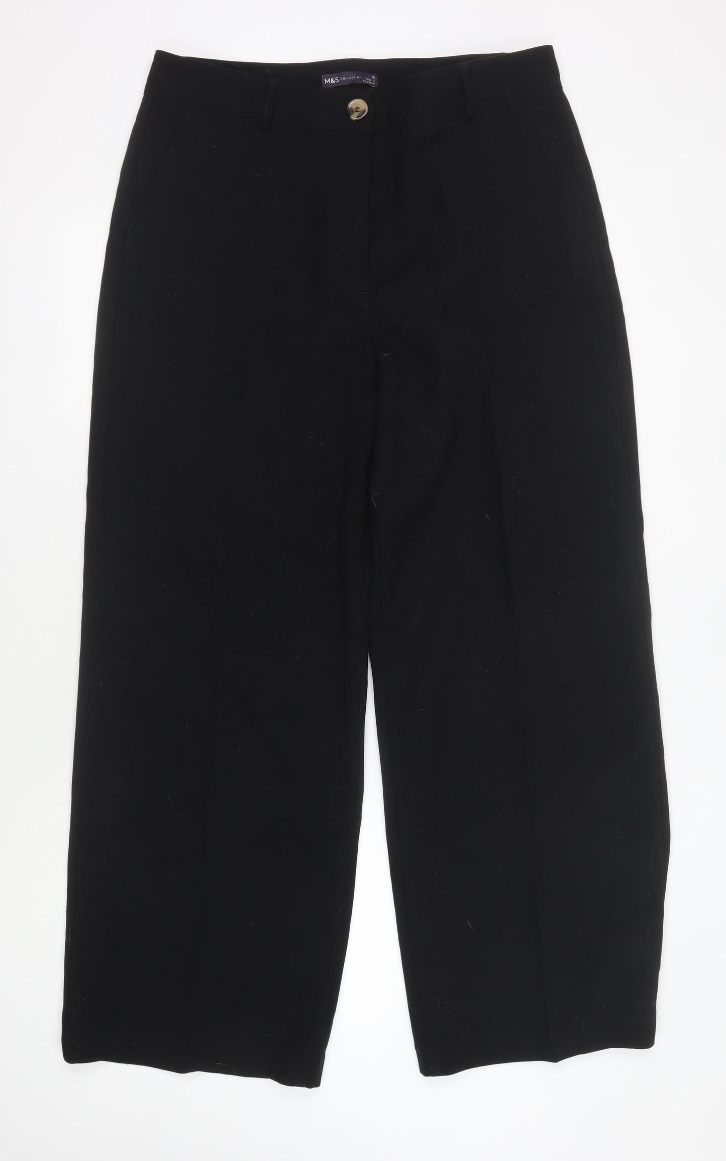 Marks and Spencer Women's Black Trousers Size 16