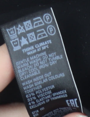 Marks and Spencer Women's Black Trousers Size 16