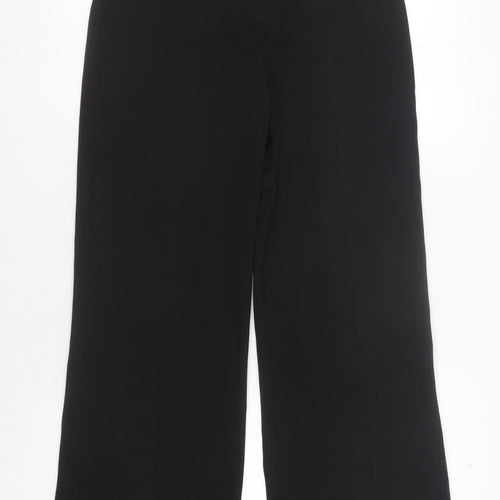 Laura Ashley Women's Black Trousers, Size 10, Straight Leg