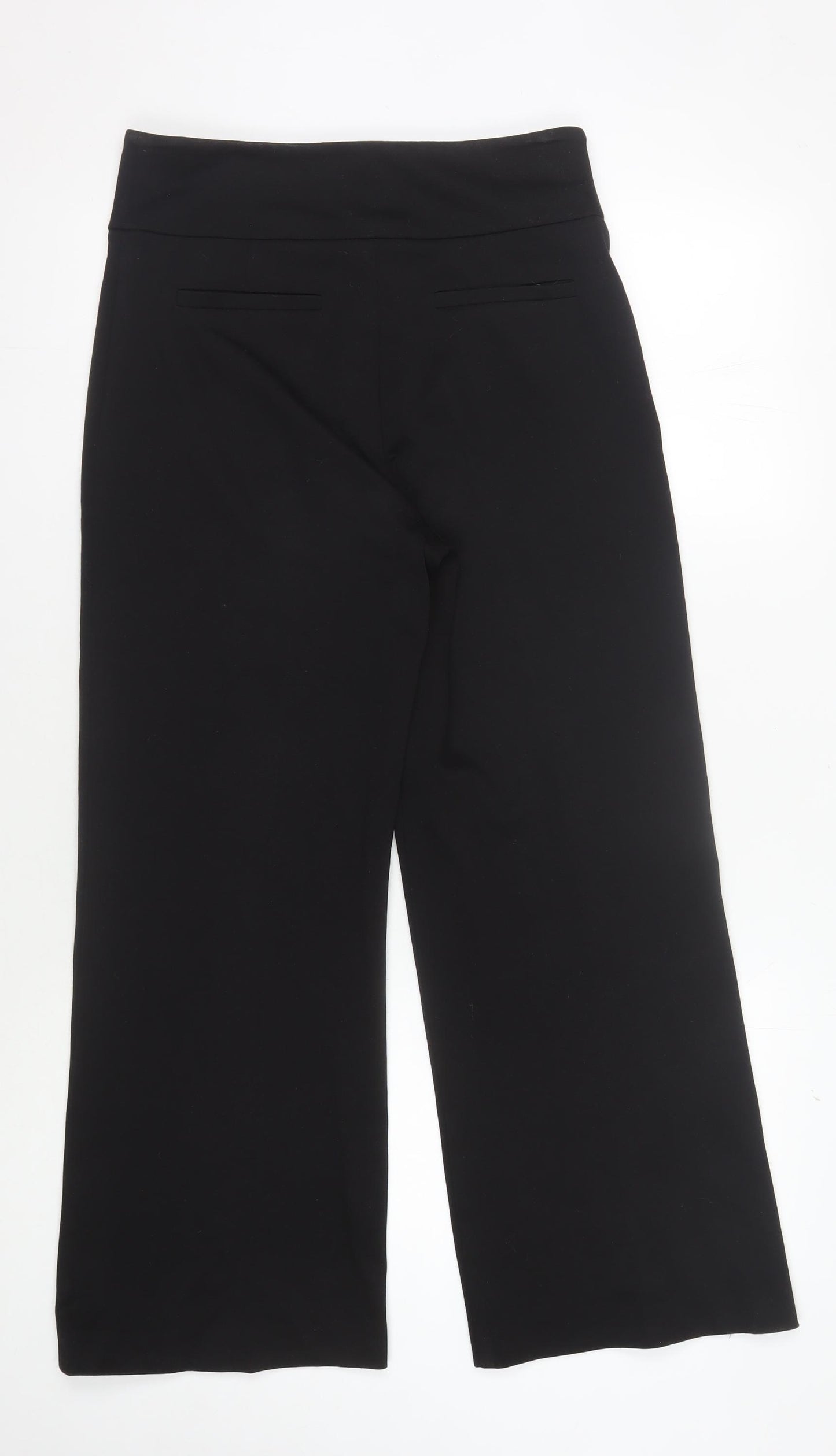 Laura Ashley Women's Black Trousers, Size 10, Straight Leg