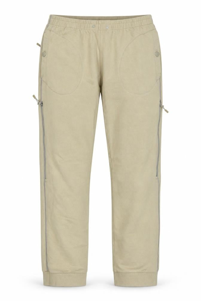 Front view of Adidas Stella McCartney Beige Trousers, size 8, Activewear