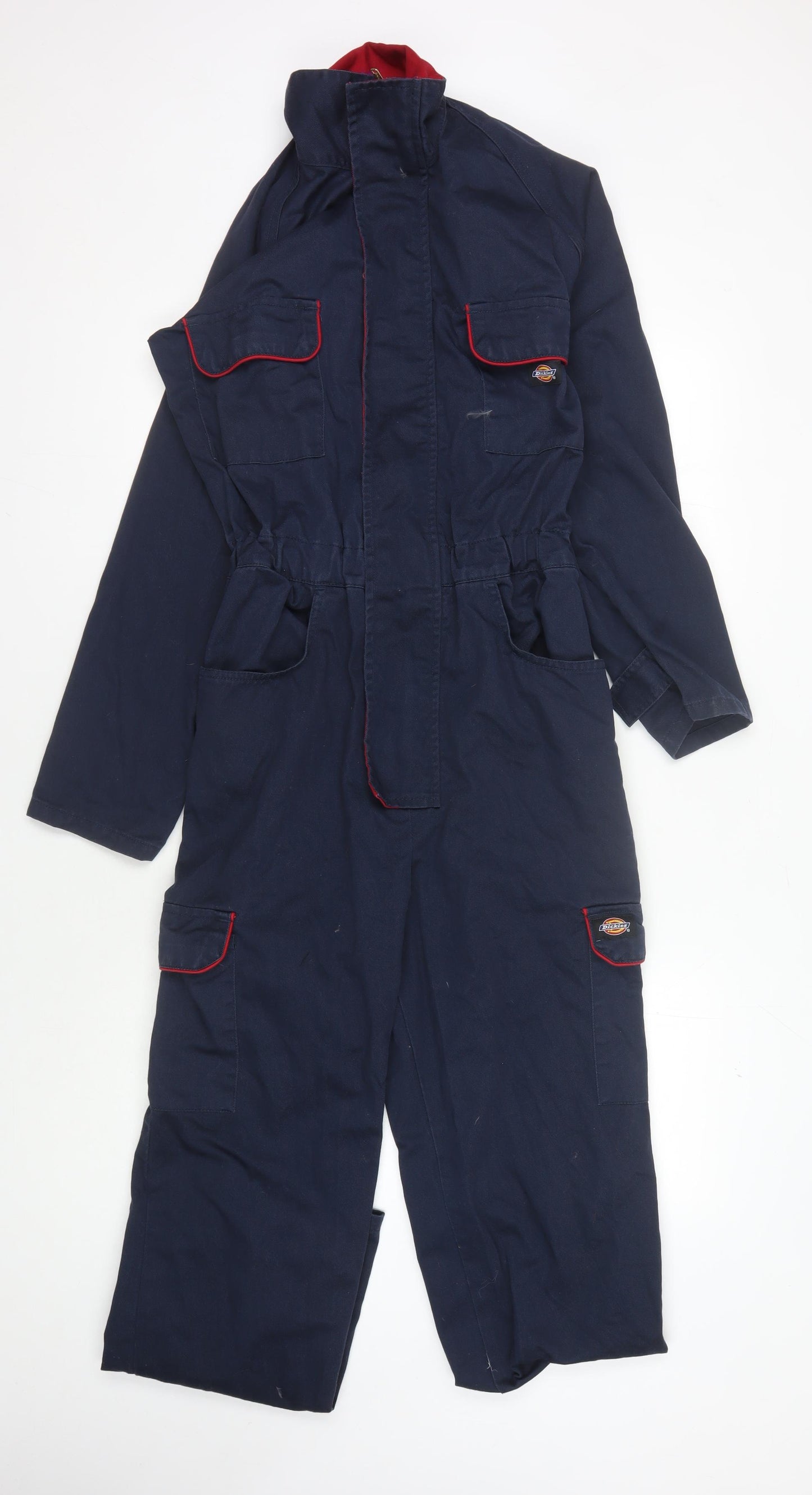 Dickies Blue Workwear Coverall, Unisex Size 12, Long Sleeves