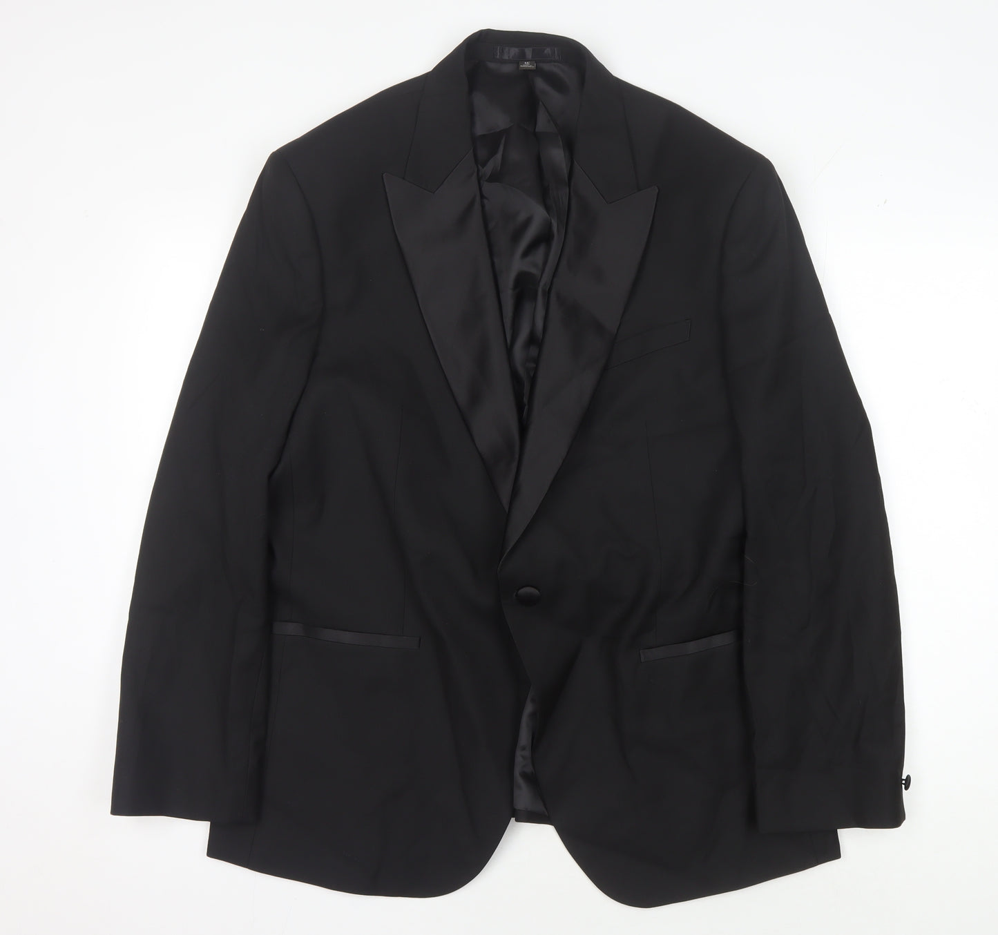 Marks and Spencer Men's Black 44S Tuxedo Blazer Jacket