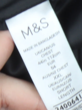 Marks and Spencer Men's Black 44S Tuxedo Blazer Jacket