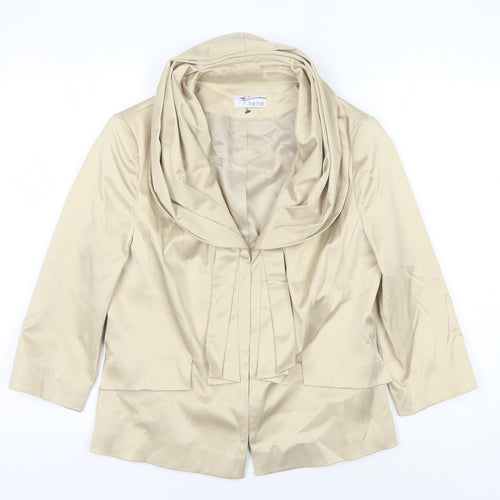 Heine Women's Beige Blazer Size 16