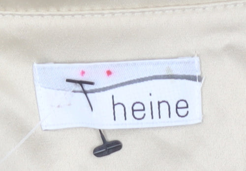 Heine Women's Beige Blazer Size 16