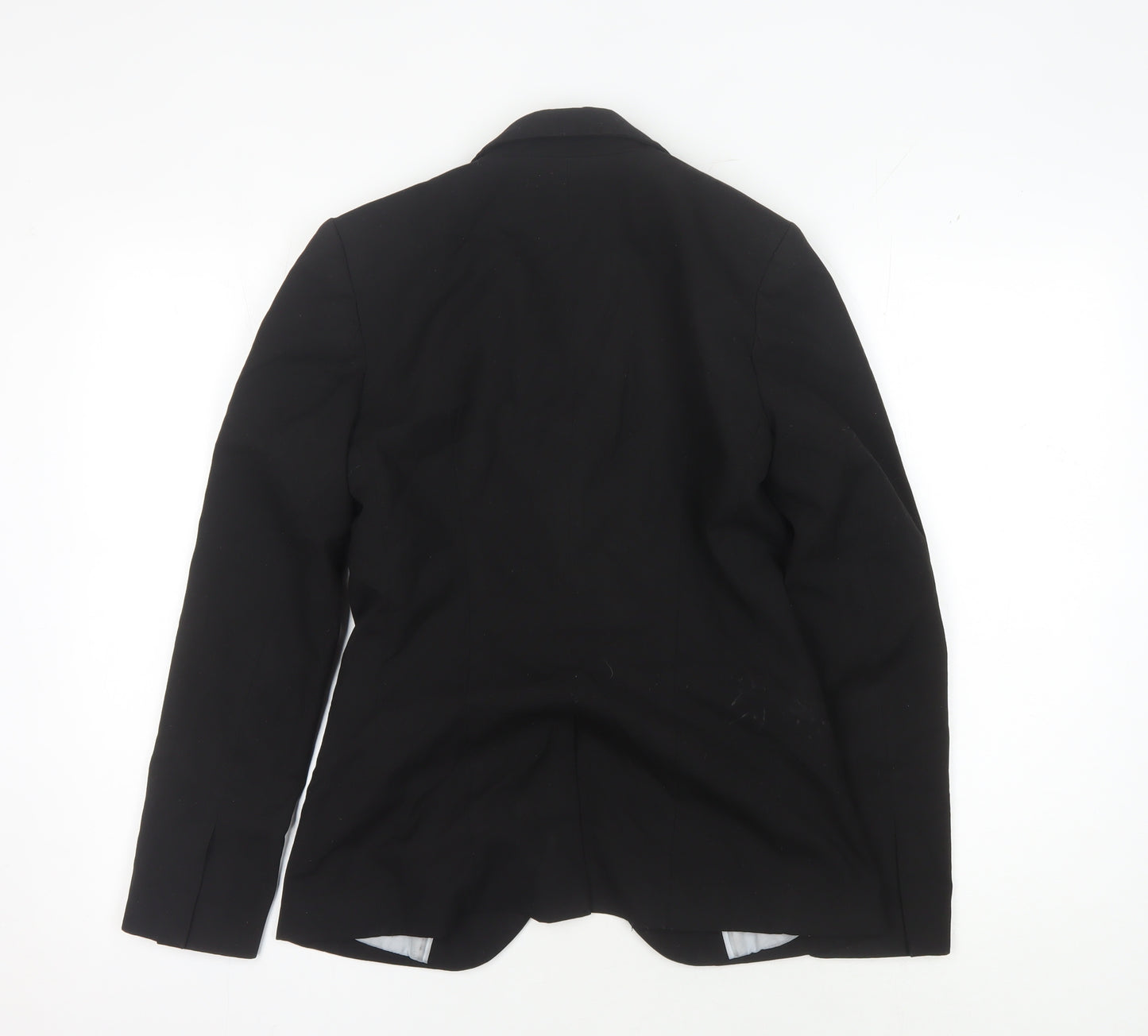 H&M Women's Black Blazer Size 8 Regular Fit