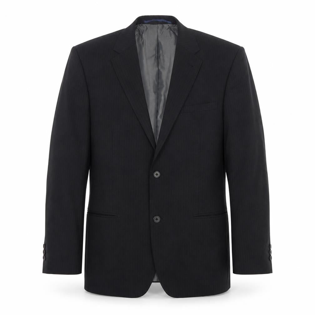 Front view of Next Men's Black Regular Fit Suit Jacket 38S