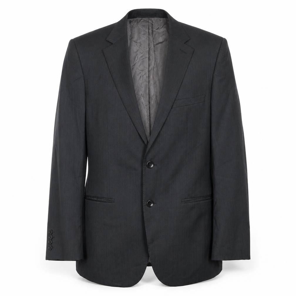 Front view of Zara Man Men's Grey Suit Jacket, size 40
