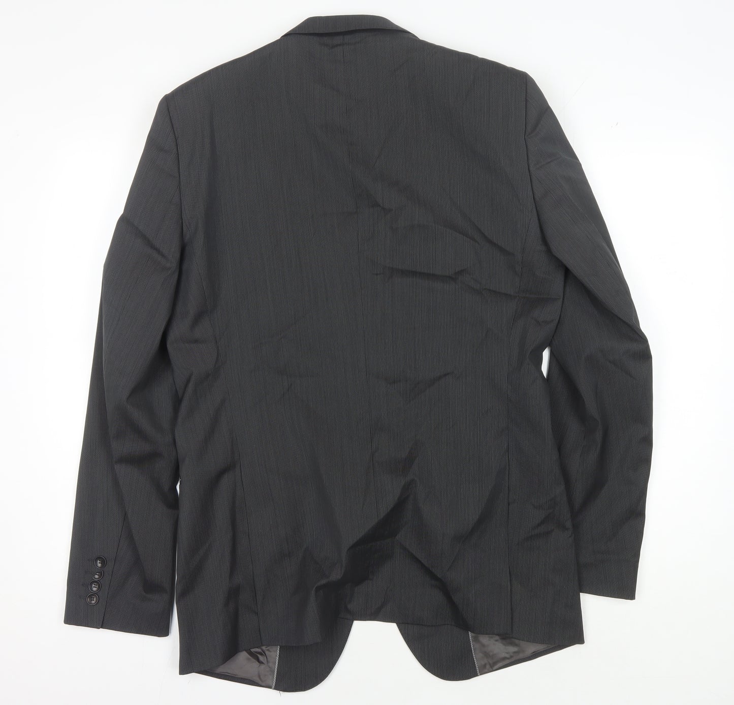 Zara Man Men's Grey Suit Jacket Size 40