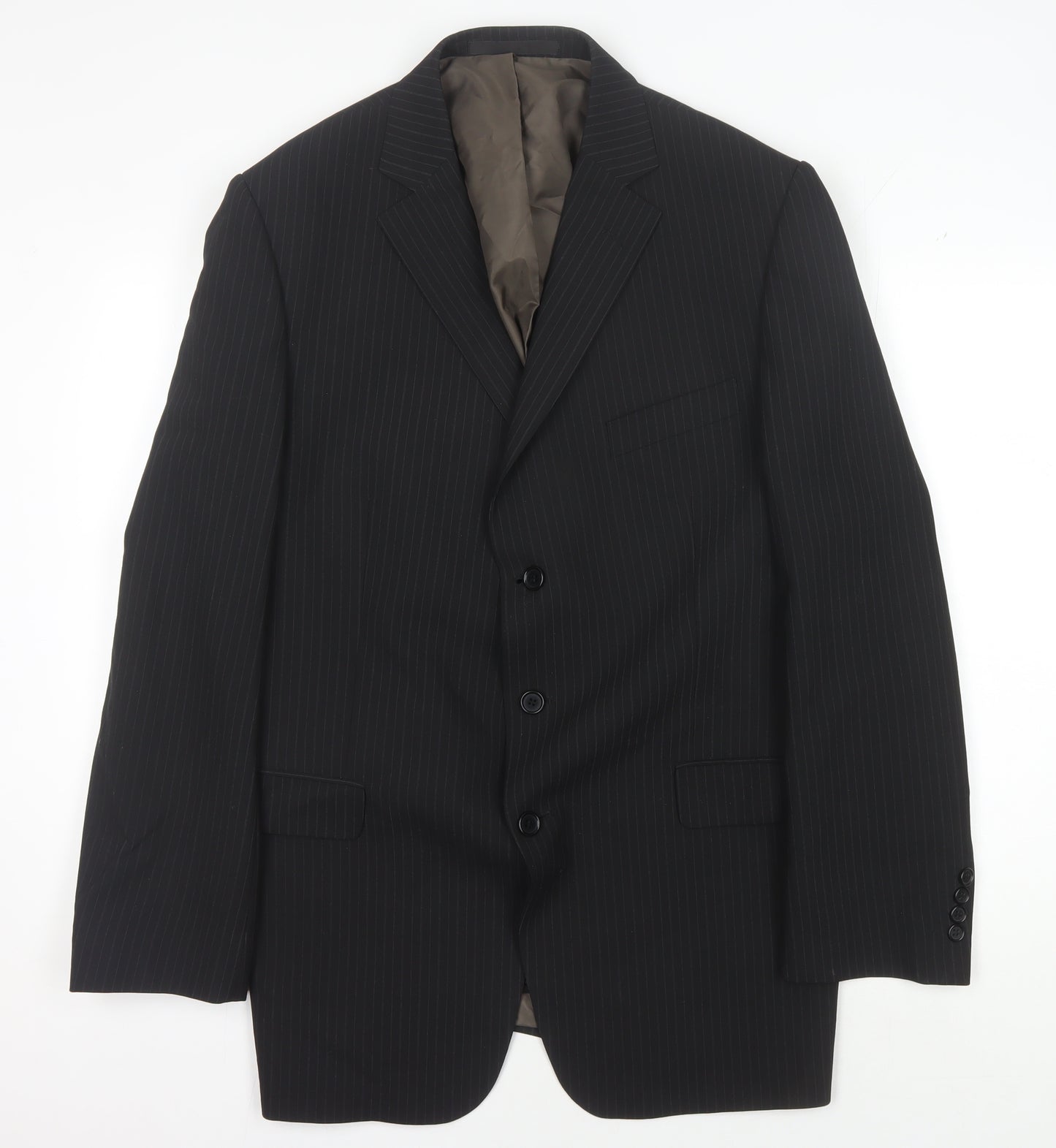 Marks and Spencer Black Blazer, Men, Size 44L