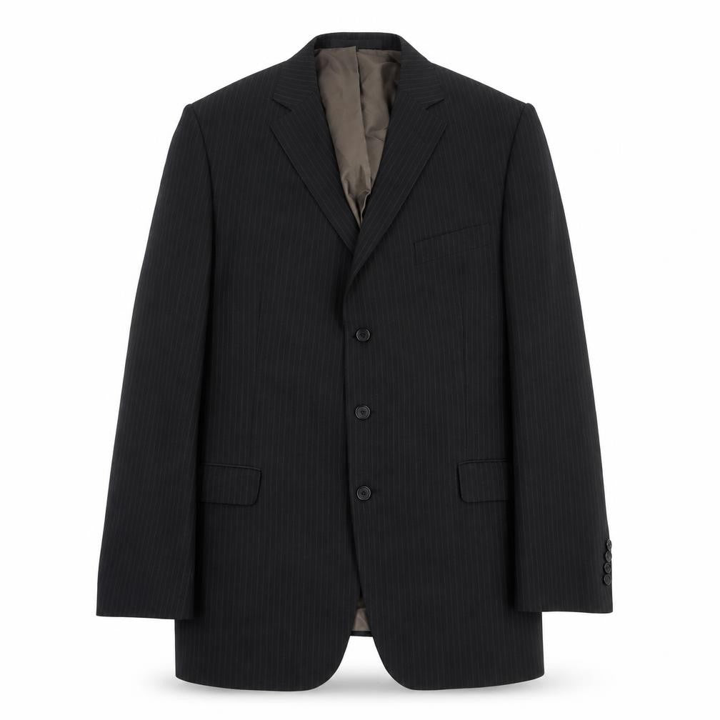 Front view of Marks & Spencer Black Blazer, Men, size 44L