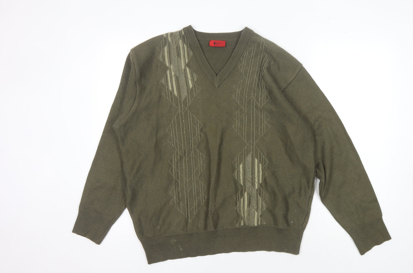 Gabicci Men's Green XL Pullover Jumper