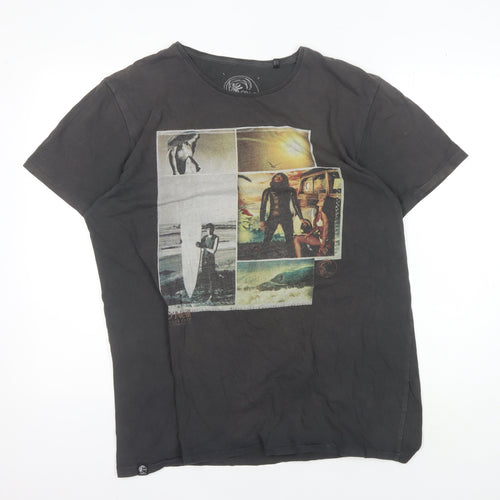 O'Neill Men's Black XL Graphic Print T-Shirt