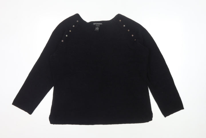Babette Ballinger Women's Black XL Pullover Jumper