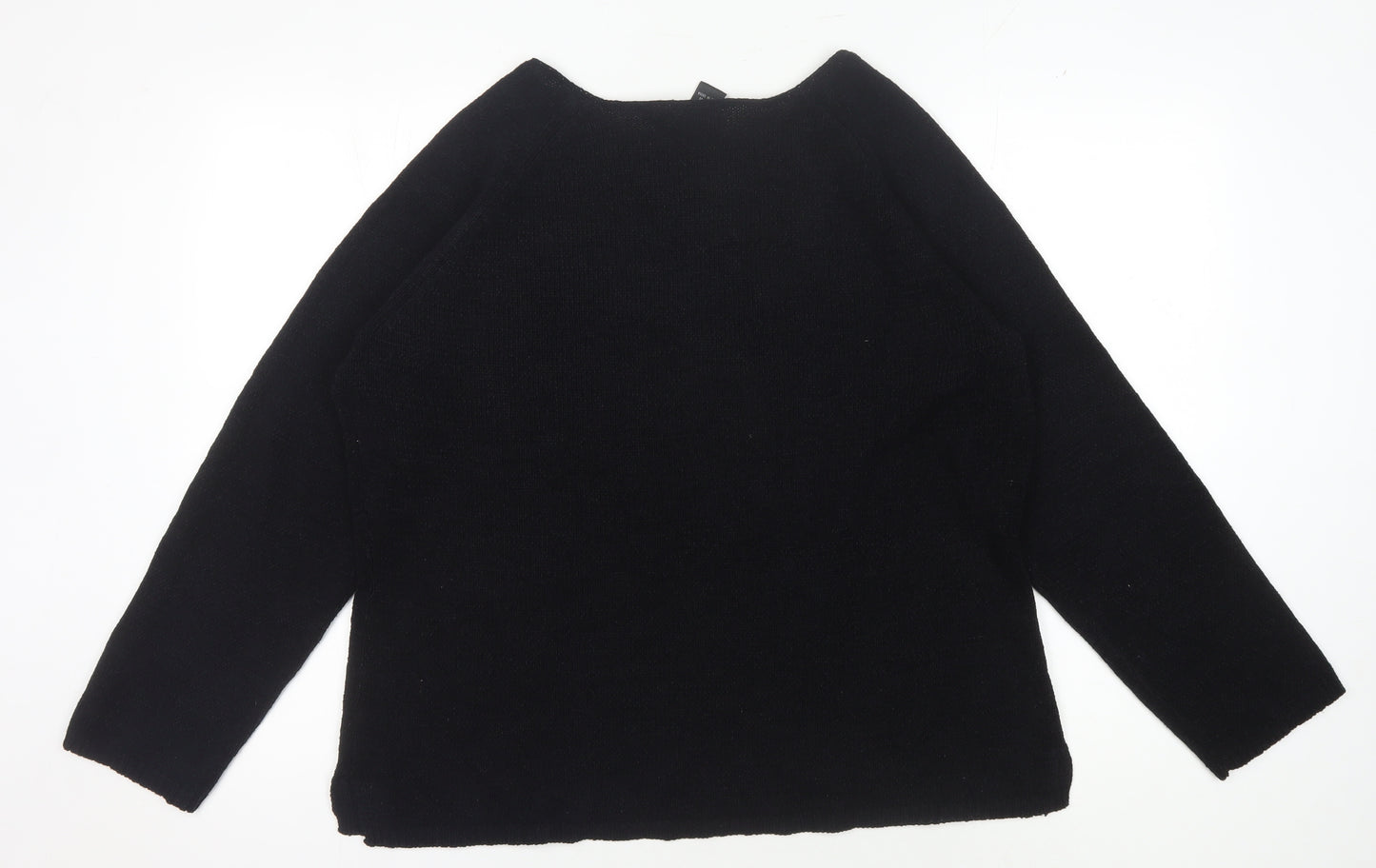 Babette Ballinger Women's Black XL Pullover Jumper