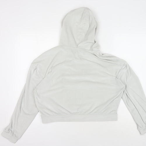 Disney Women’s Grey Hooded Long Sleeve Top