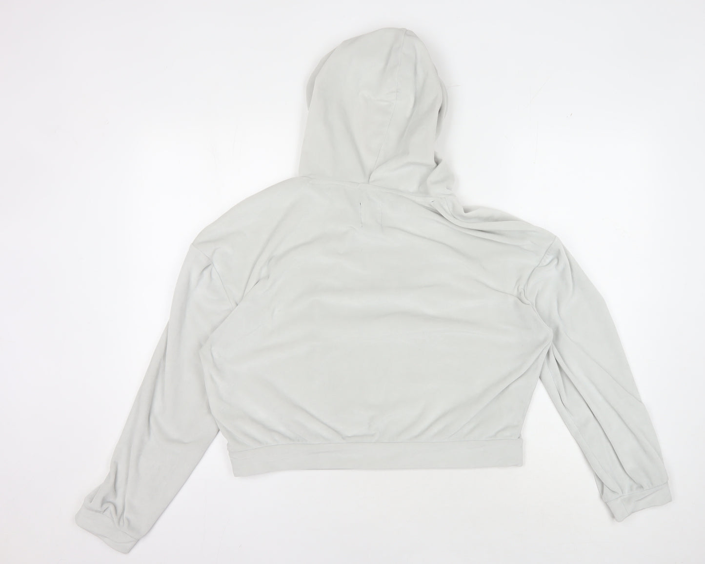 Disney Women’s Grey Hooded Long Sleeve Top