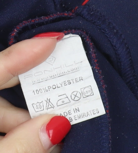 Ronhill Men's Blue Jogger Pants, Large, Reflective Sports Trousers