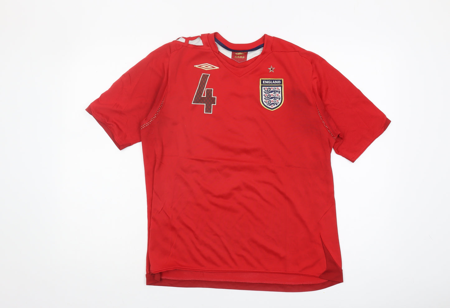 Umbro Men’s Red Football Jersey - Size L