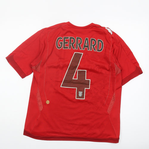 Umbro Men’s Red Football Jersey - Size L
